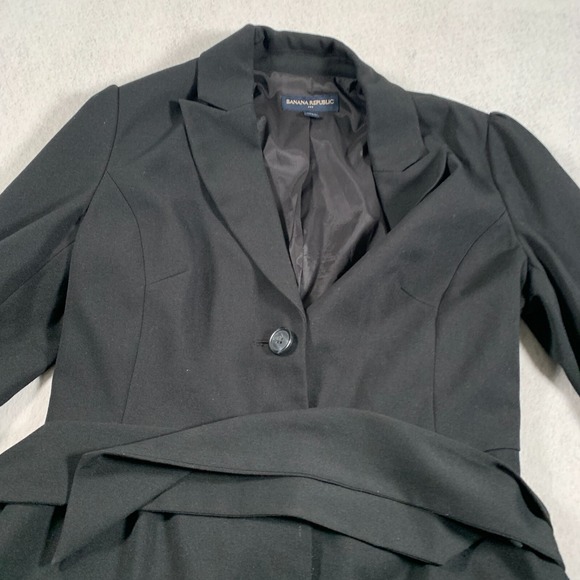 Banana Republic Jacket Womens 6 Black Causal - Picture 2 of 10